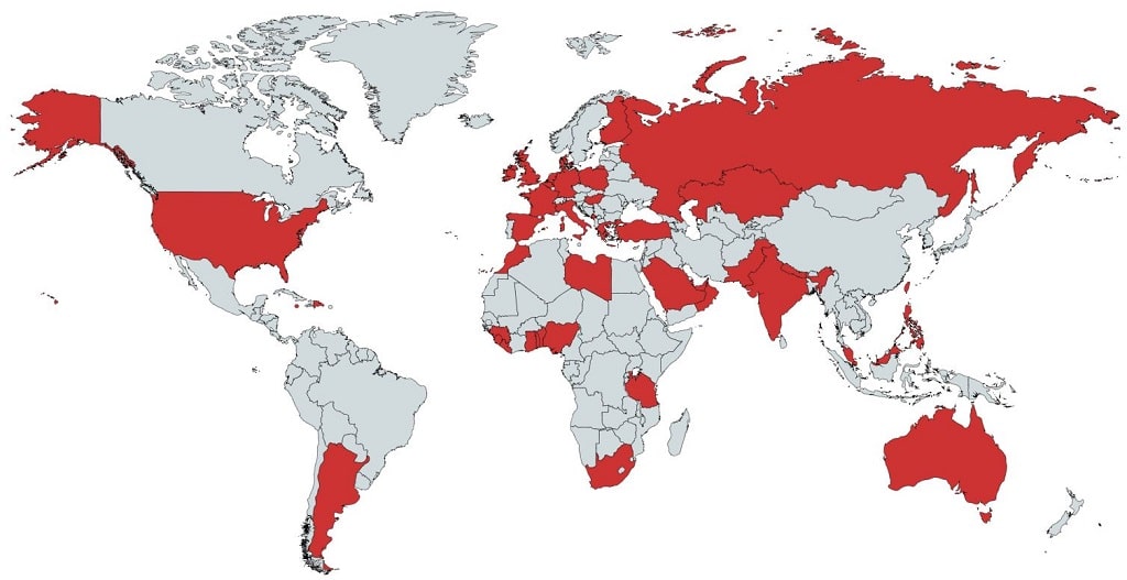 global map